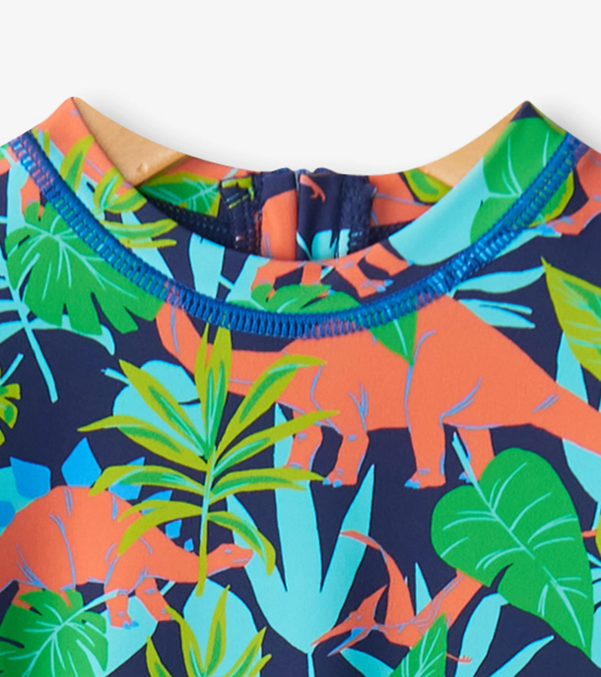 Baby Boys Dino Jungle One-Piece Rashguard - Image 3