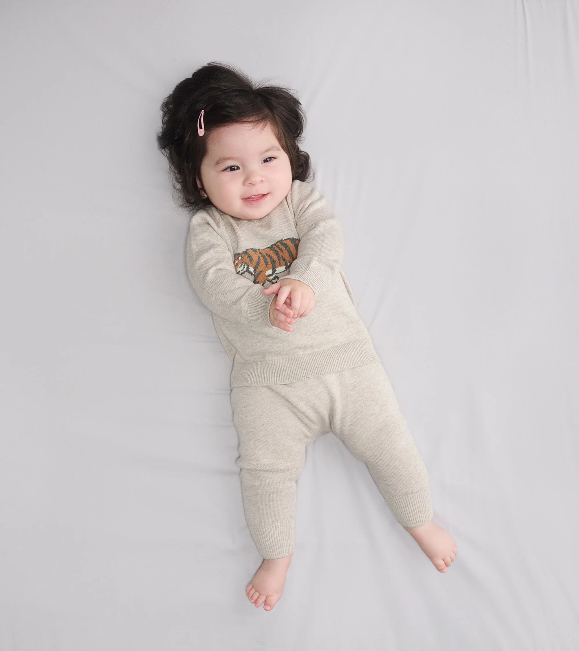 Baby Boys Little Tiger Pullover Sweater & Pants - Image 7