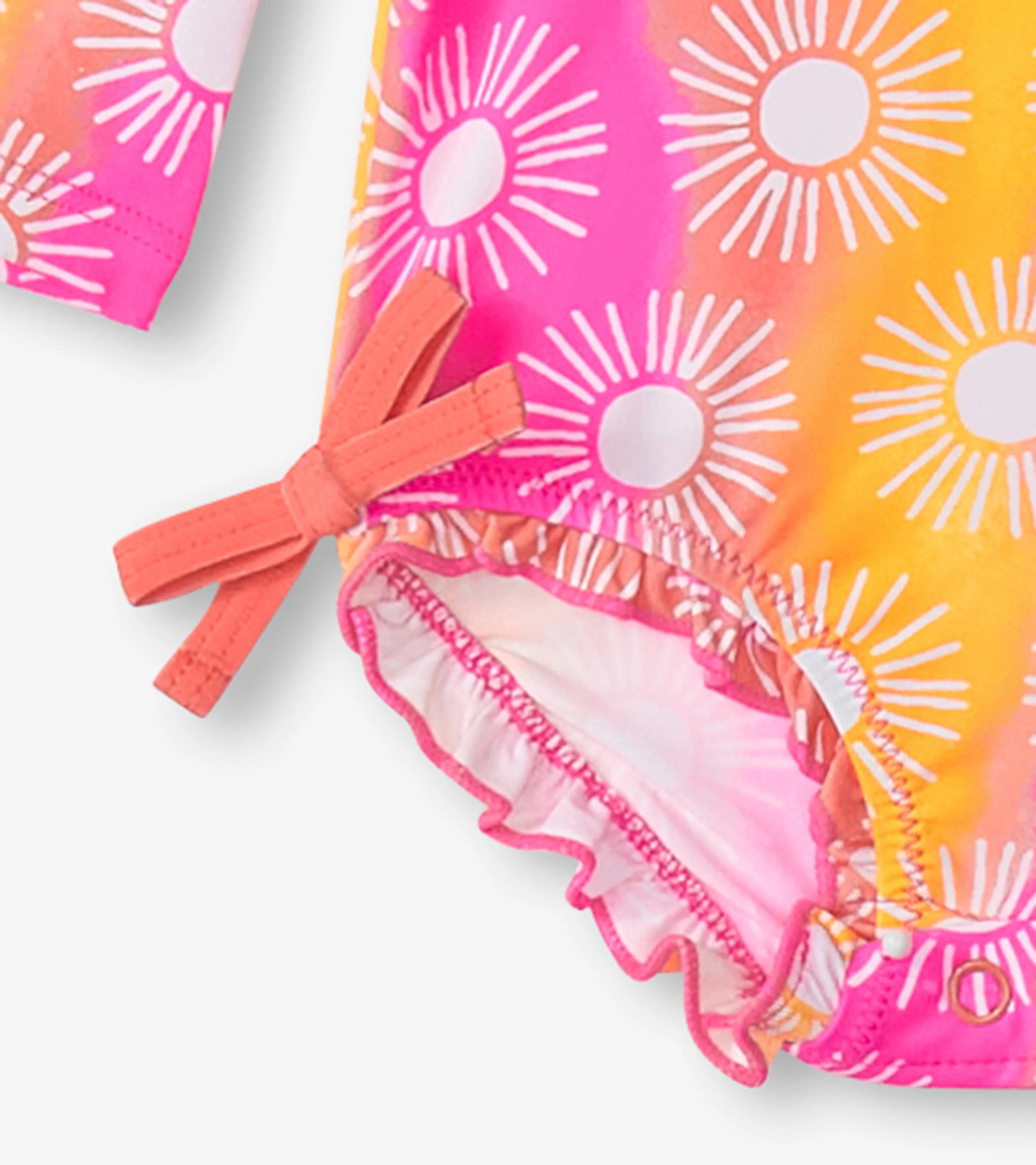 Baby Girls Sunshine Rashguard Swimsuit - Image 3