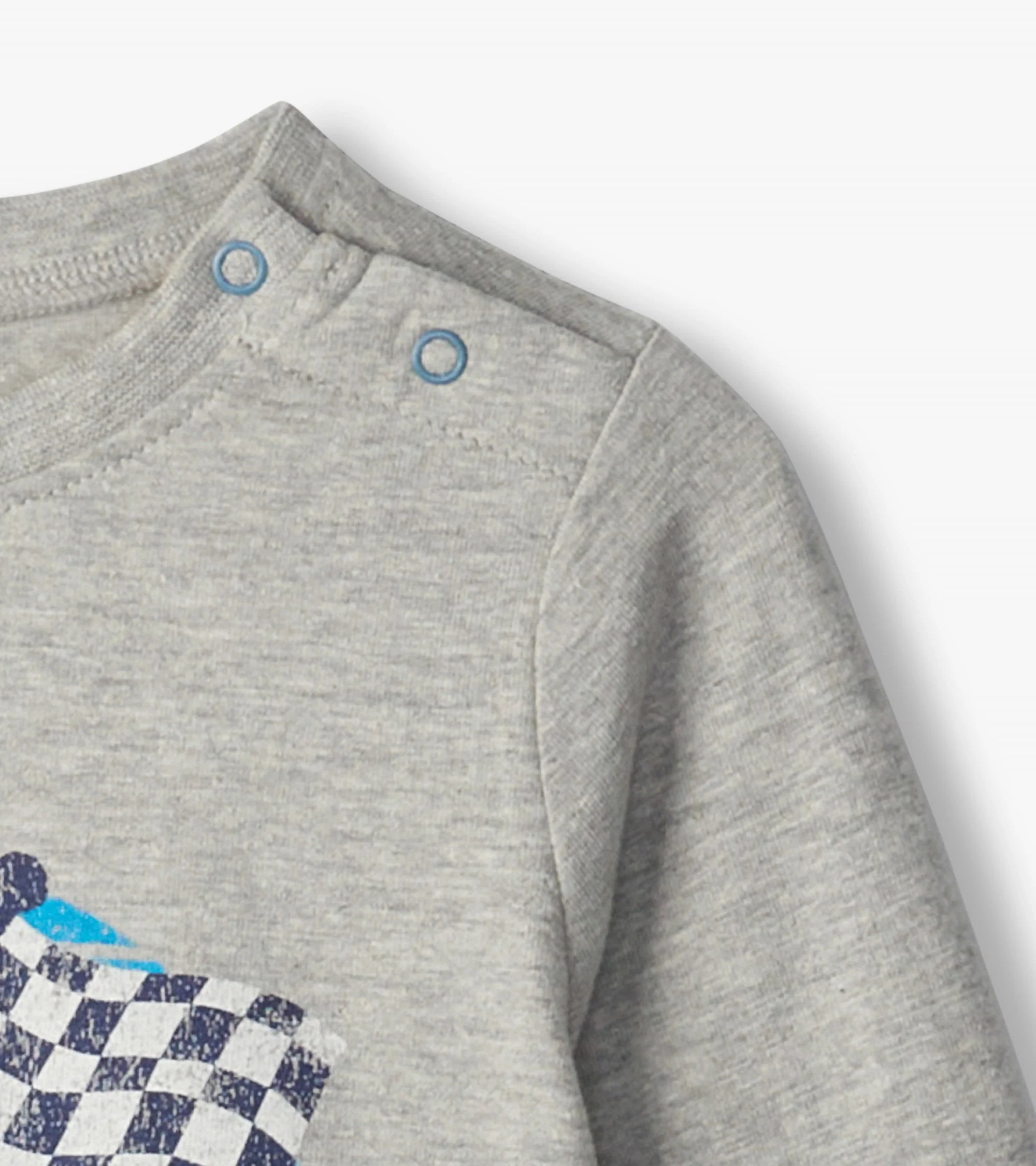 Baby & Toddler Boys Checkered Flag Long Sleeve T-Shirt - Image 4