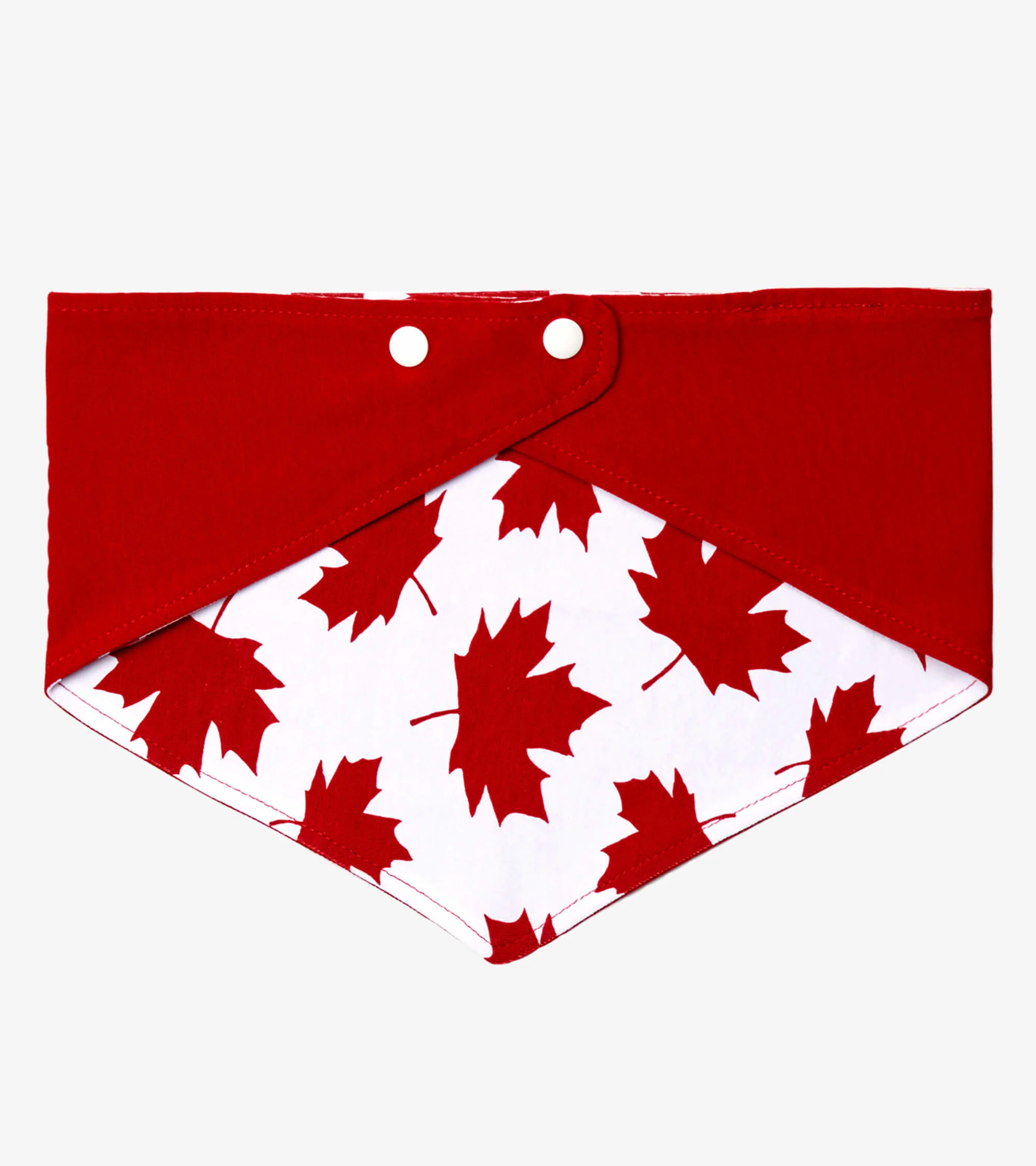 Dog Bandana - Red Maple Leaf - Image 3