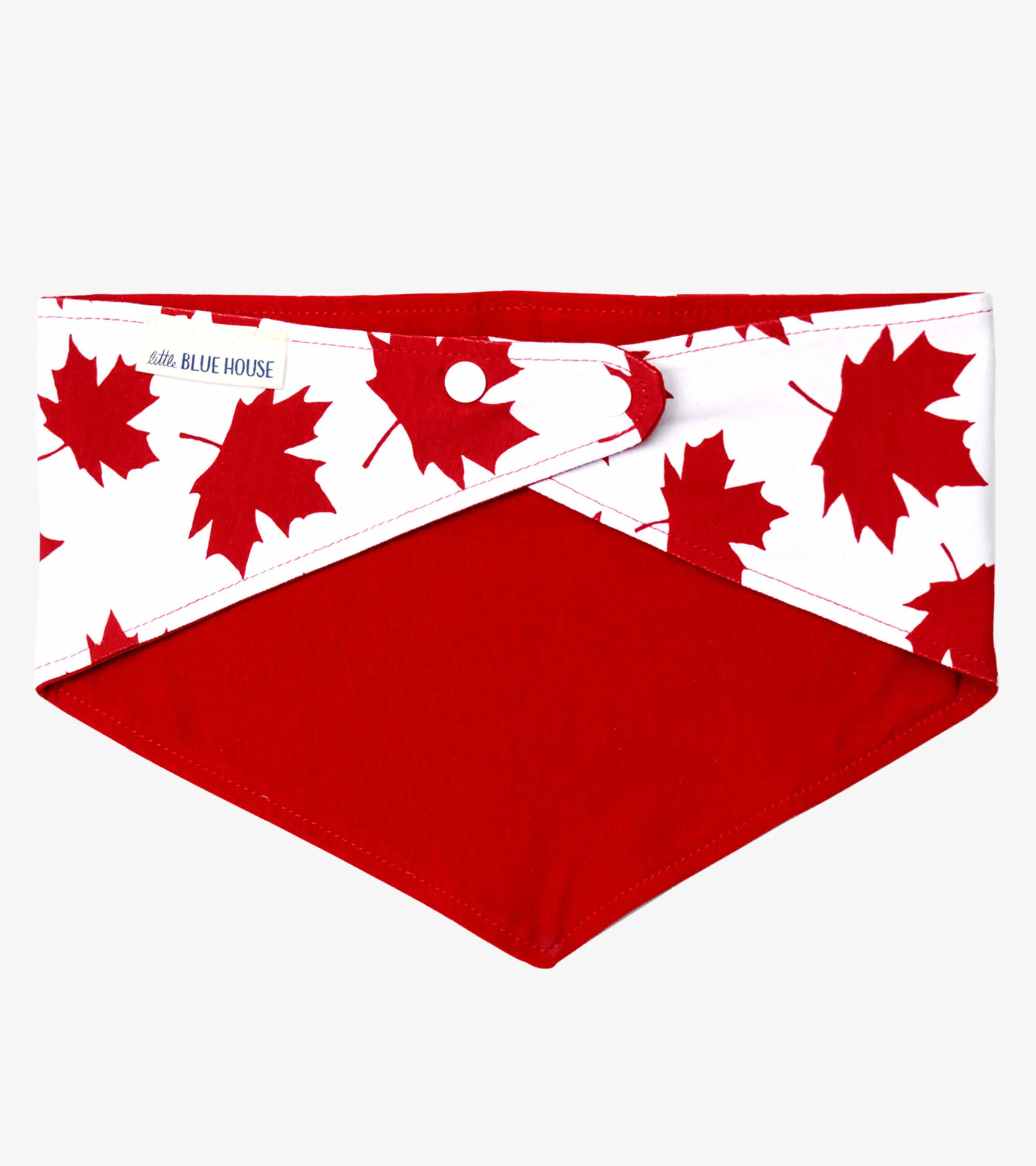 Dog Bandana - Red Maple Leaf - Image 5