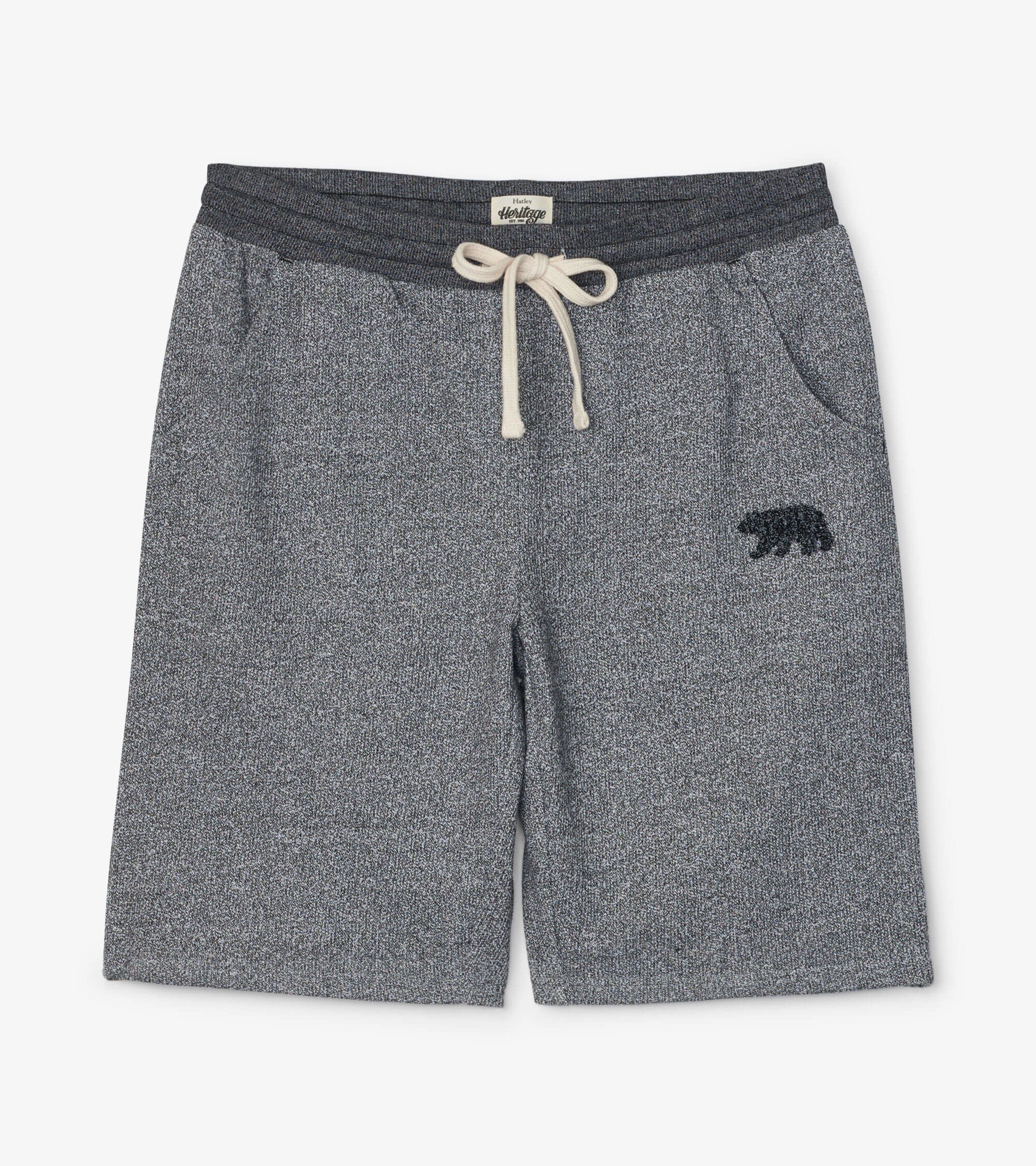 Marled Grey Bear Men's Heritage Shorts - Image 6