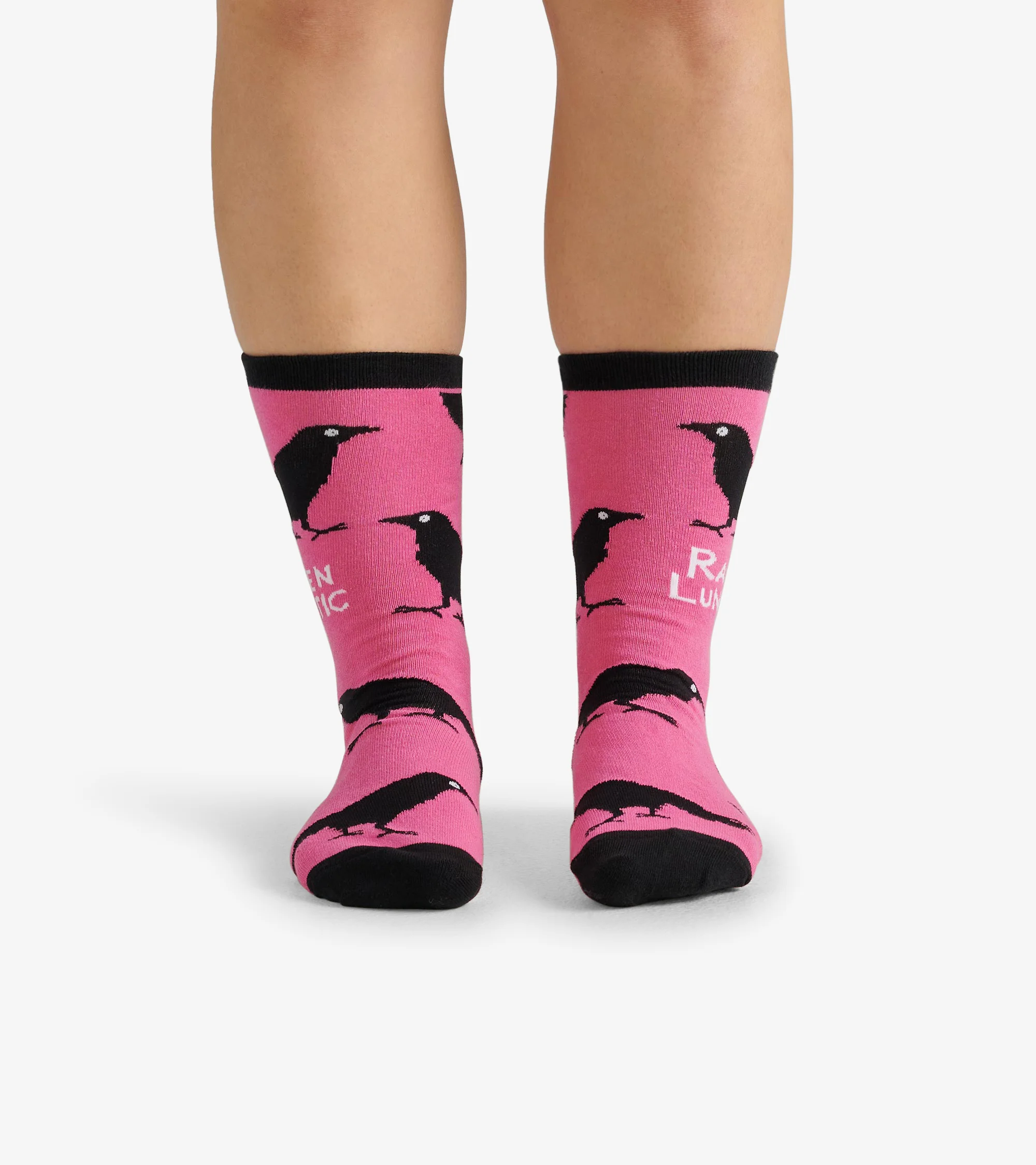 Raven Lunatic Women's Crew Socks - Image 3